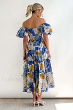 Flossy Elegant Midi Dress
