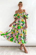 Flossy Elegant Midi Dress S / 1#