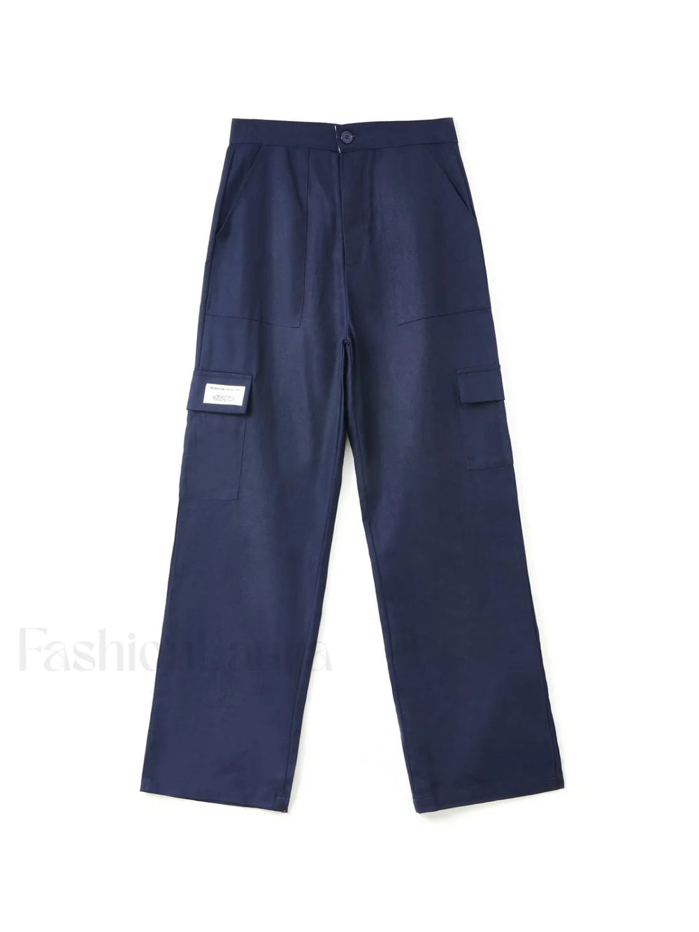 Fold Over Waist Y2K Straight Leg Pants Straight Leg Pants