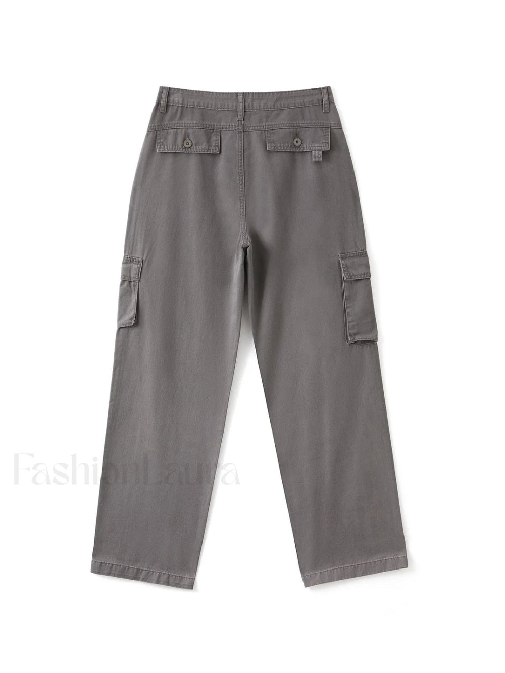 Fold Over Waist Y2K Straight Leg Pants Straight Leg Pants