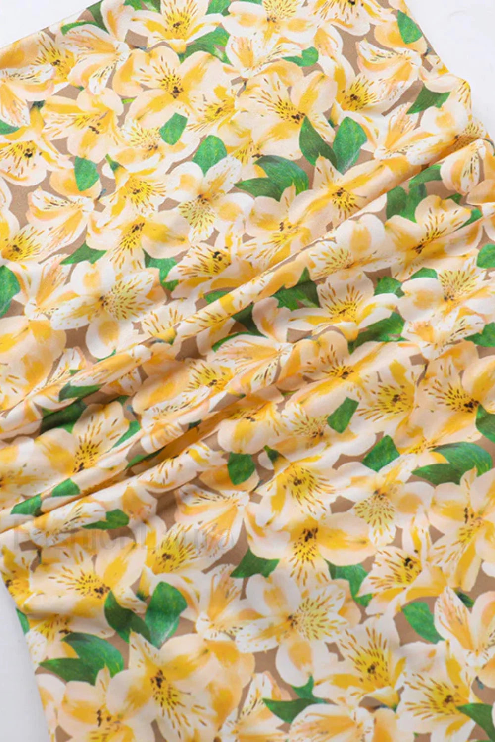 French Floral Print Backless Strappy Slim Floral Dress