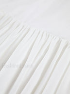 Frenchy Solid Graceful Off Shoulder Long Dress Dresses