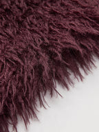 Fuzzy Faux Fur Short Coat Women Faux Fur Coats