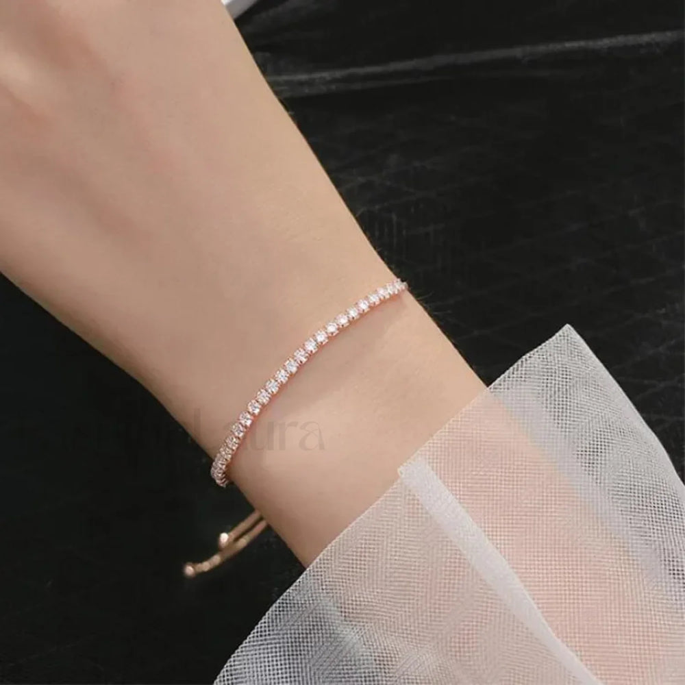 Genuine Temperament Short Wedding Jewelry Gift Necklace Rose Bracelet