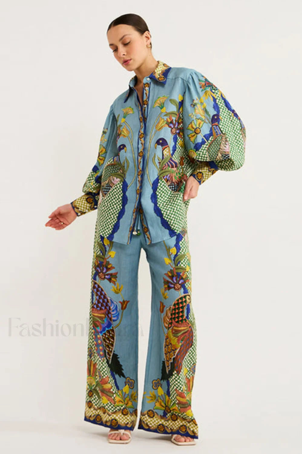 Gilly Shirt Stylish + Pant Set