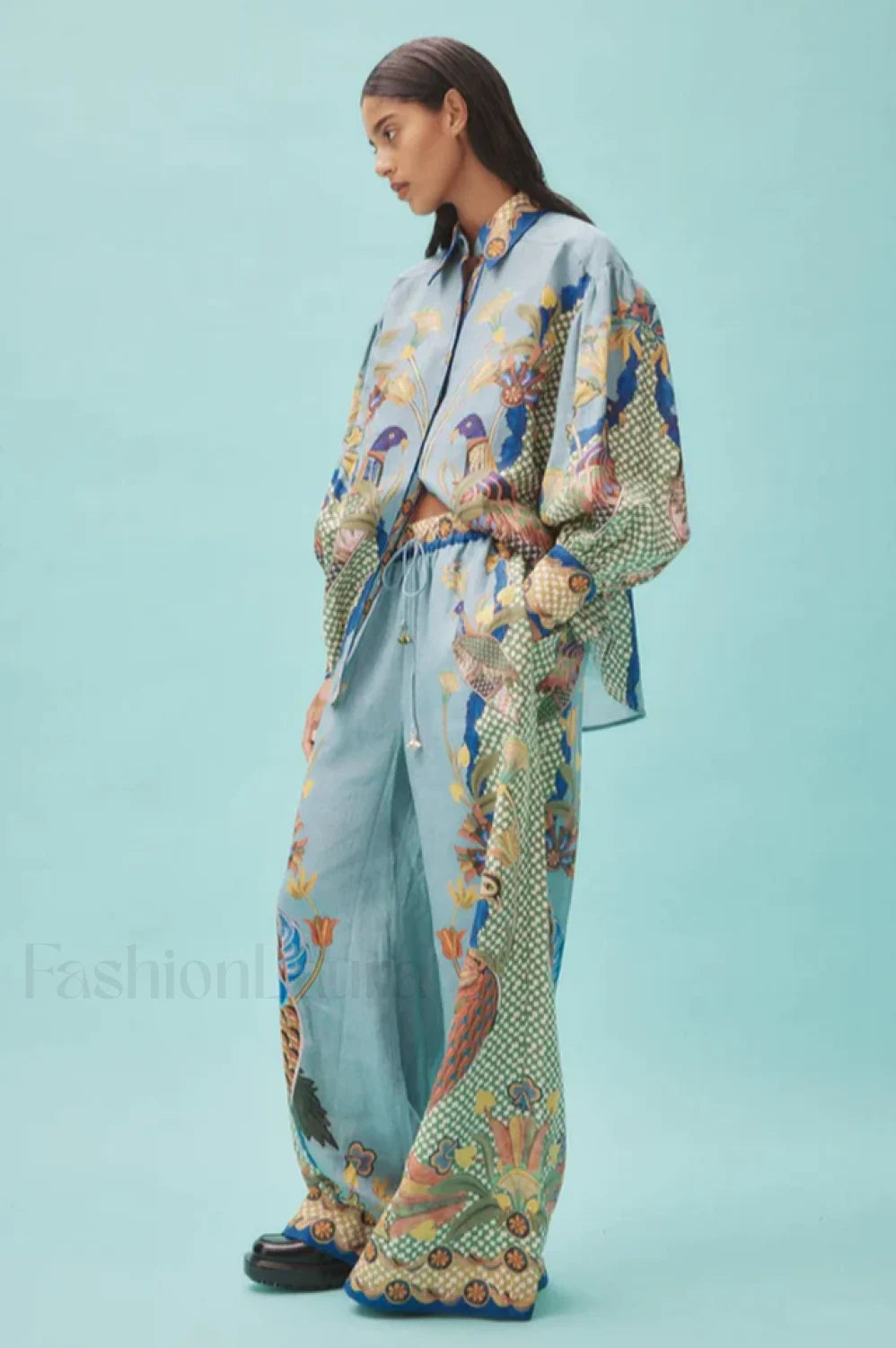 Gilly Shirt Stylish + Pant Set Secondary image