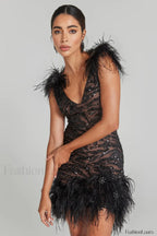 Gina Elegant Black Dress
