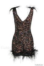 Gina Elegant Black Dress