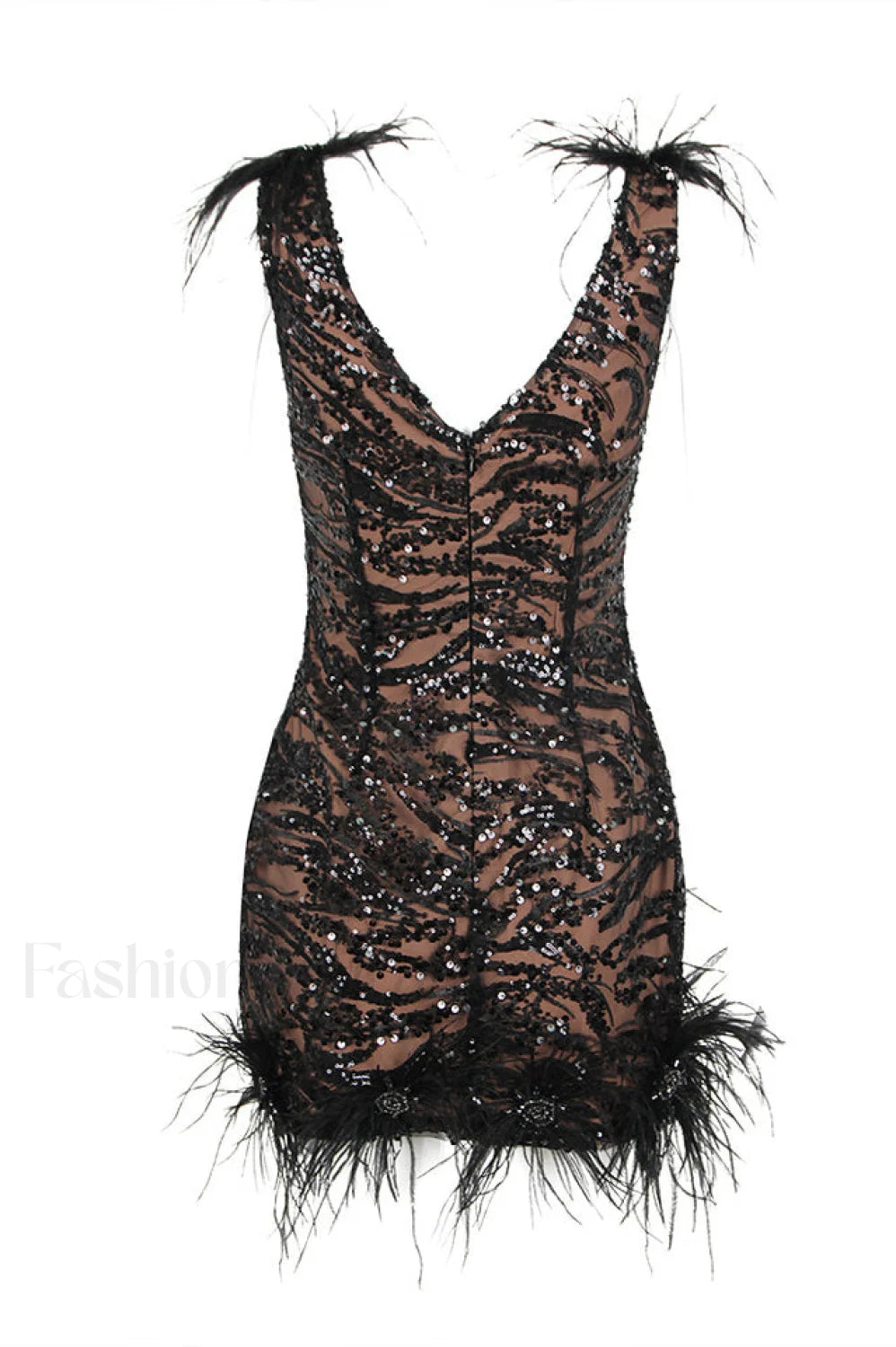 Gina Elegant Black Dress