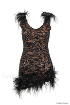 Gina Elegant Black Dress S / Black