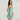Strapless Corset Party Mini Dress - Aquamarine Secondary image