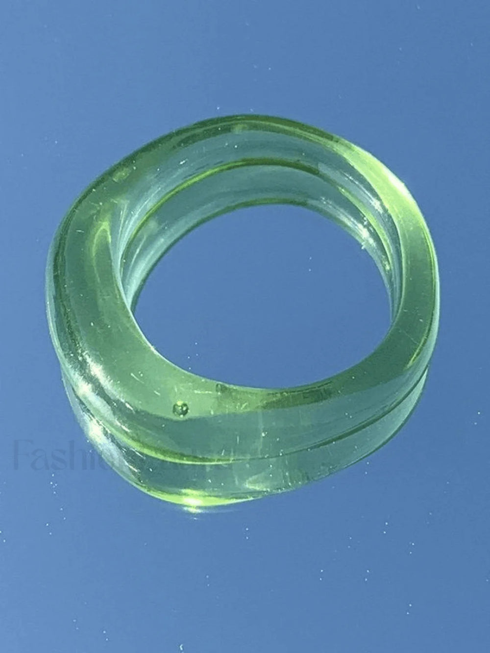 Green Irregular Ring Green / ONE SIZE Rings