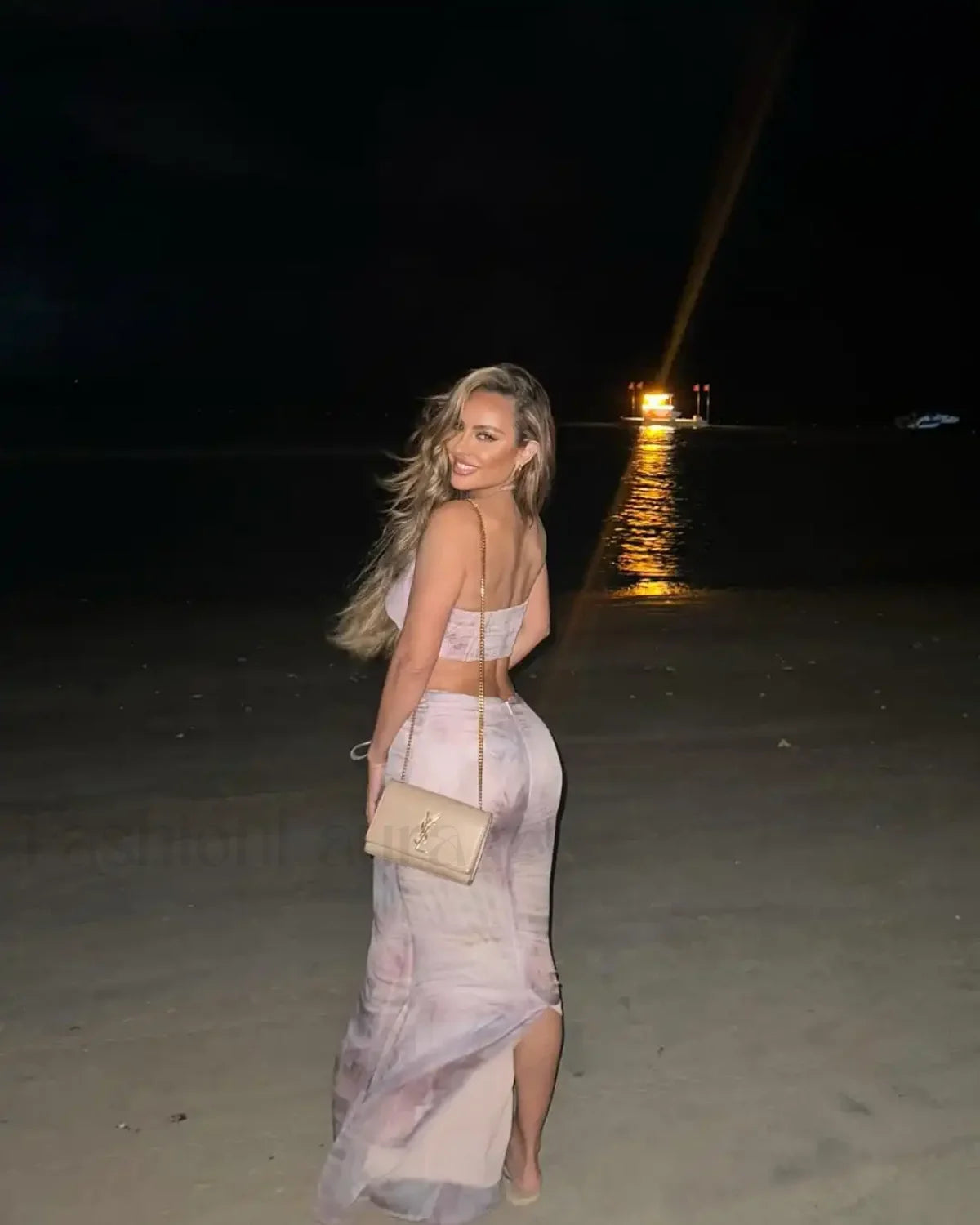 Halter Thong Skirt Bikini Three Piece Set Secondary image