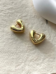 Heart Charming Decor Earrings Earrings