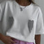 Heavy Love Hot Drill Cotton T Shirt White / M