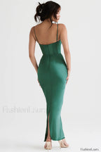 Herringbone Elegant Corset Dress