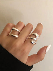 Hidden Charming Feelings Ring Silver / One Size Rings