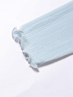 High Neck Semi Sheer Knit Top Tops&Tees