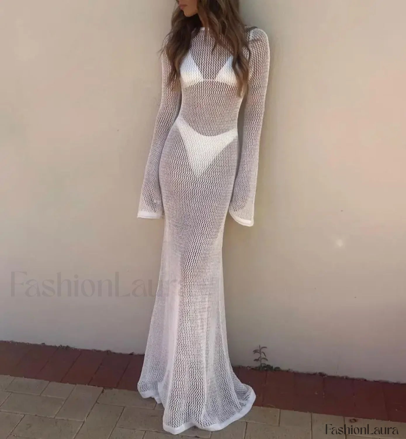 High Quality Backless Long Cover Up