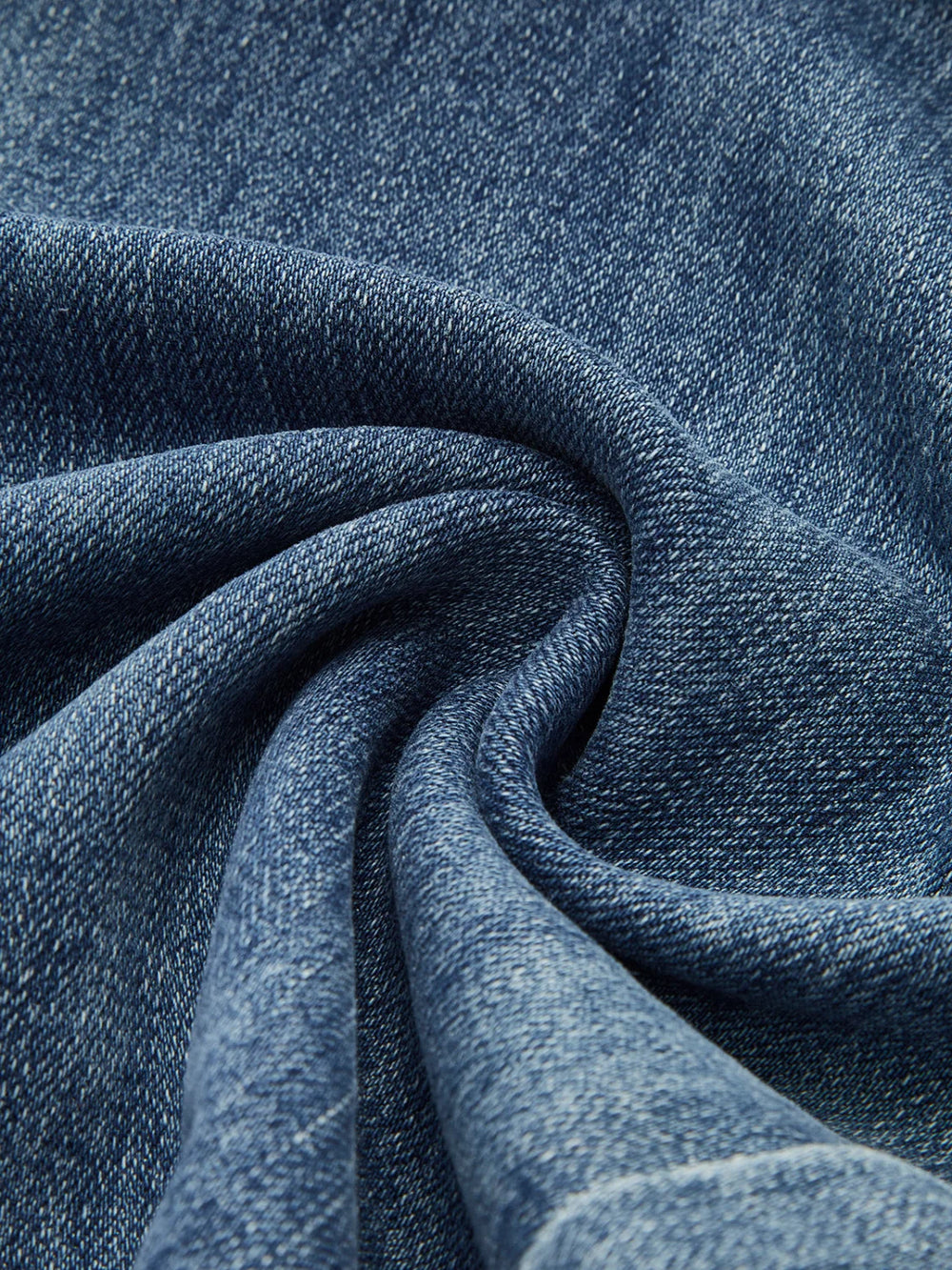 High Waist Denim Bootcut Jeans Jeans