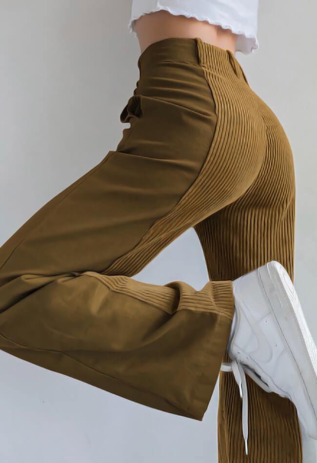 High Waist Y2K Corduroy Loose Pants Pants Main image