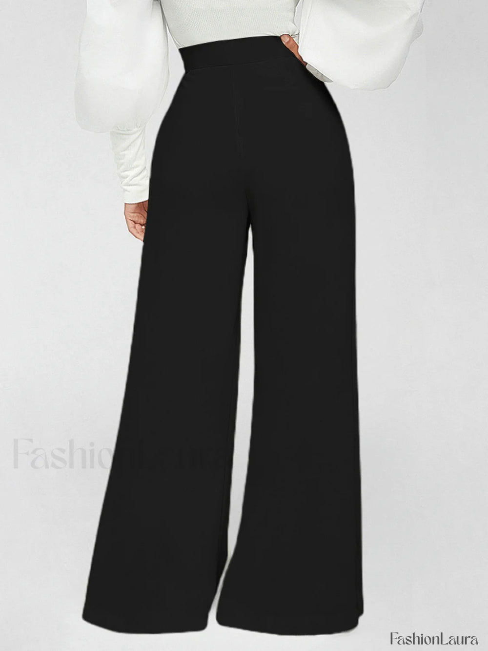 High Waisted Wide Leg Pants Pants
