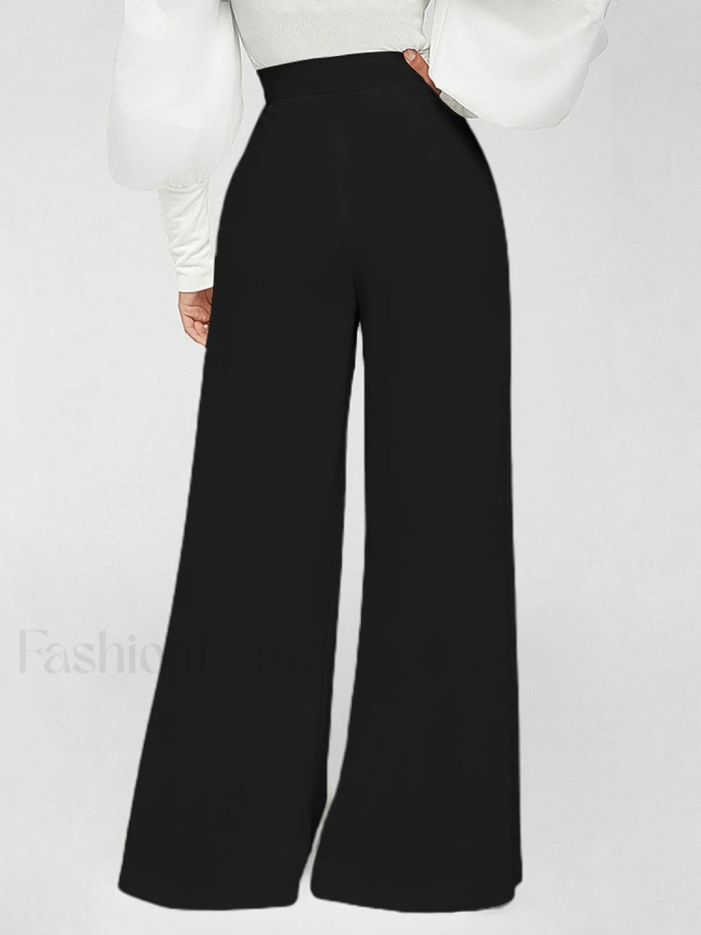 High Waisted Wide Leg Pants Pants