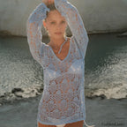 Holiday Tie Back Swimsuit Cover Up