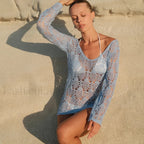 Holiday Tie Back Swimsuit Cover Up