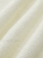 Hollow Draped Snug Knit Top Knit Tops