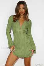 Horizons Elegant Meet Dress S / Moss Green
