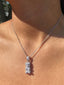 Crystal Bear Necklace Silver / 18’’ Jewelry