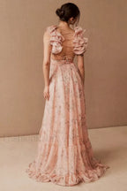 Indy Elegant Chiffon Dress