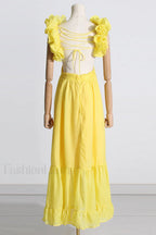 Indy Elegant Chiffon Dress