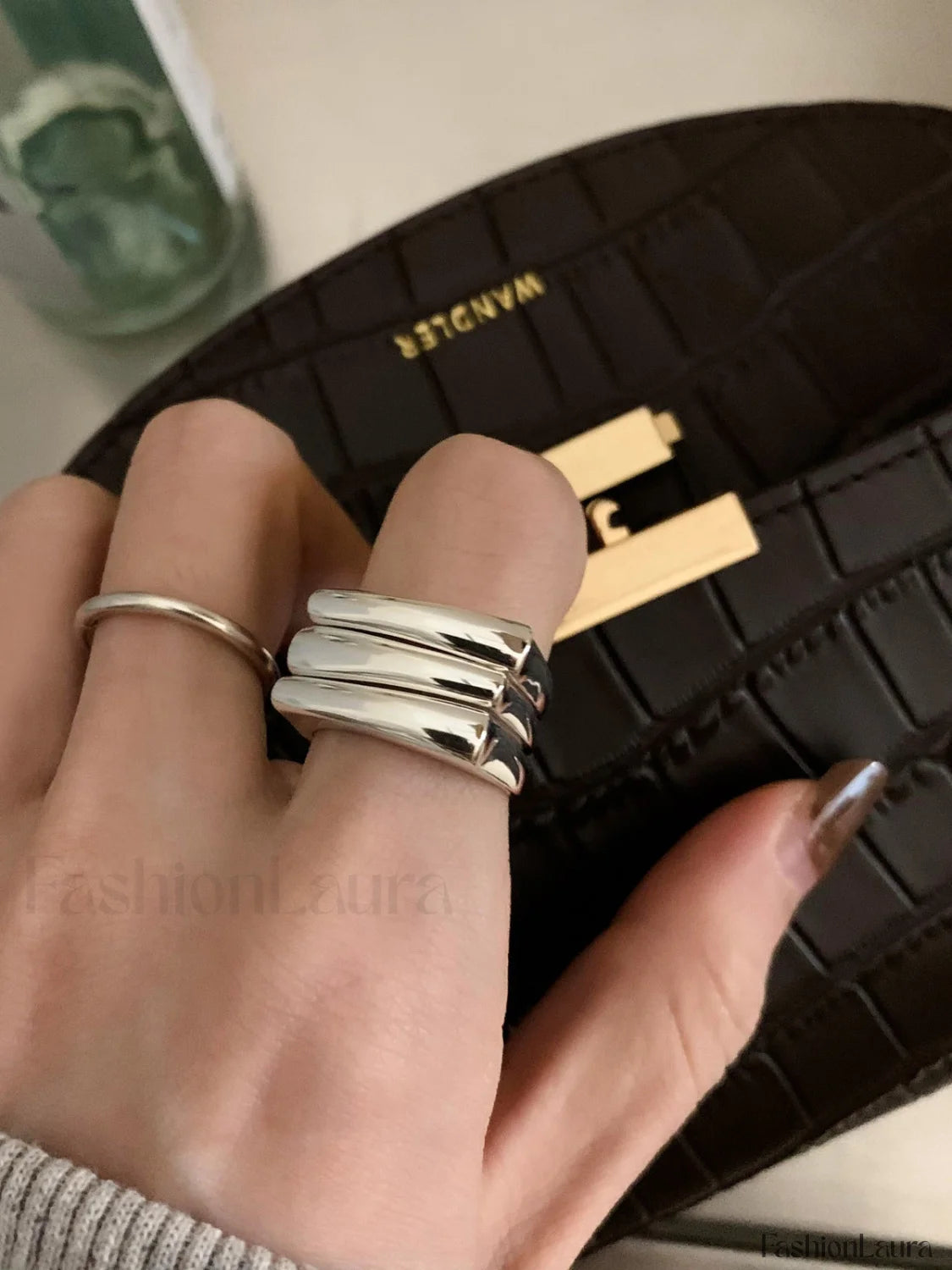 Into Charming You Ring Silver / One Size Rings