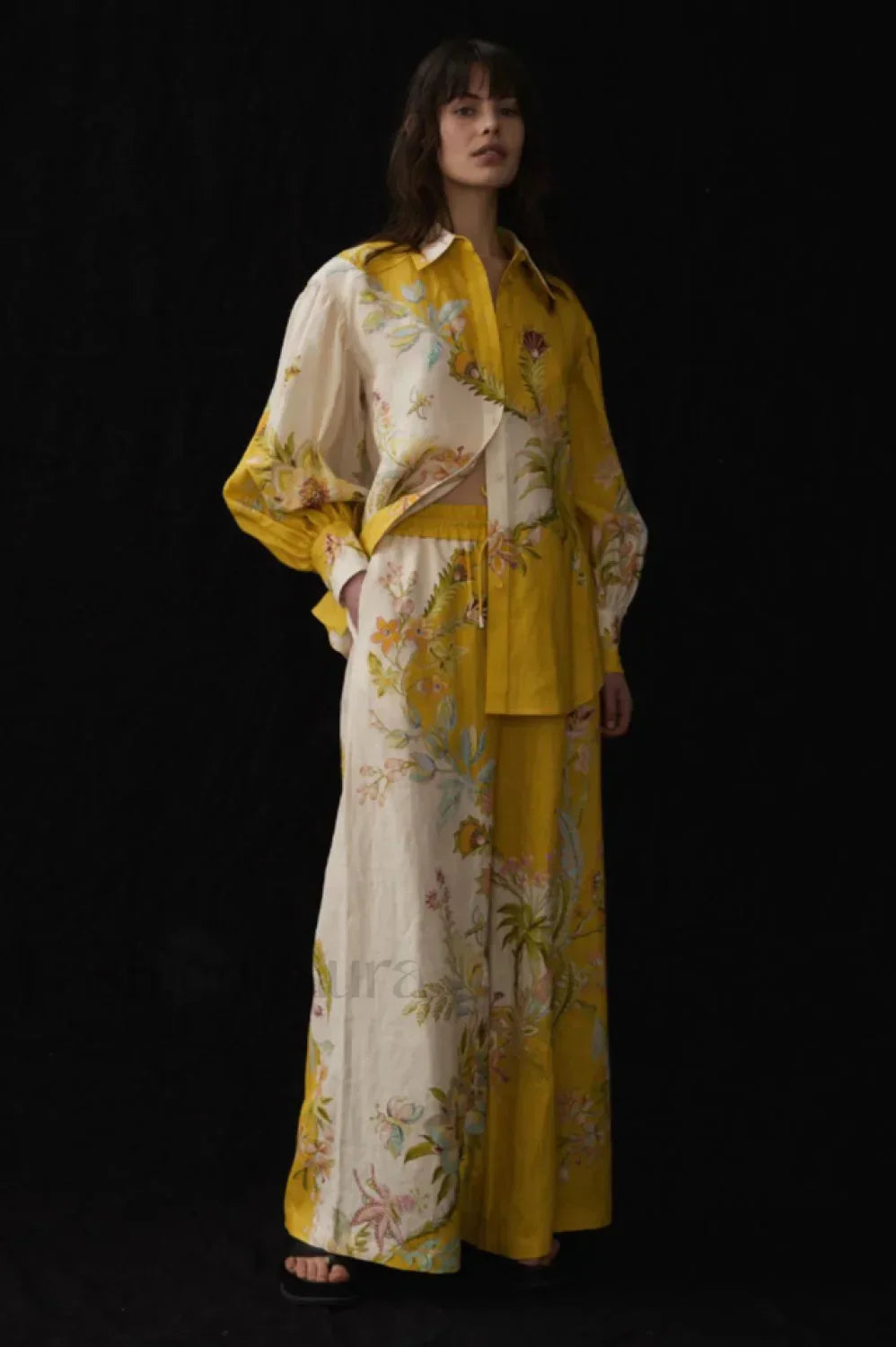Ira Shirt Stylish + Pant Set S / Multi Color Main image