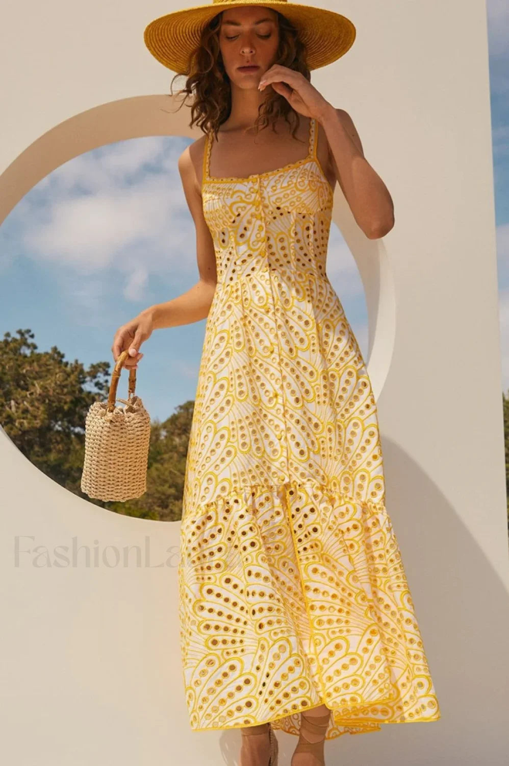 Irene Printed Stylish Maxi Dress Secondary image