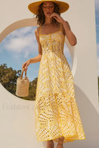 Irene Printed Stylish Maxi Dress