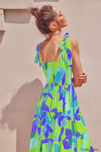 Jaclyn Smocked Stylish Maxi Dress