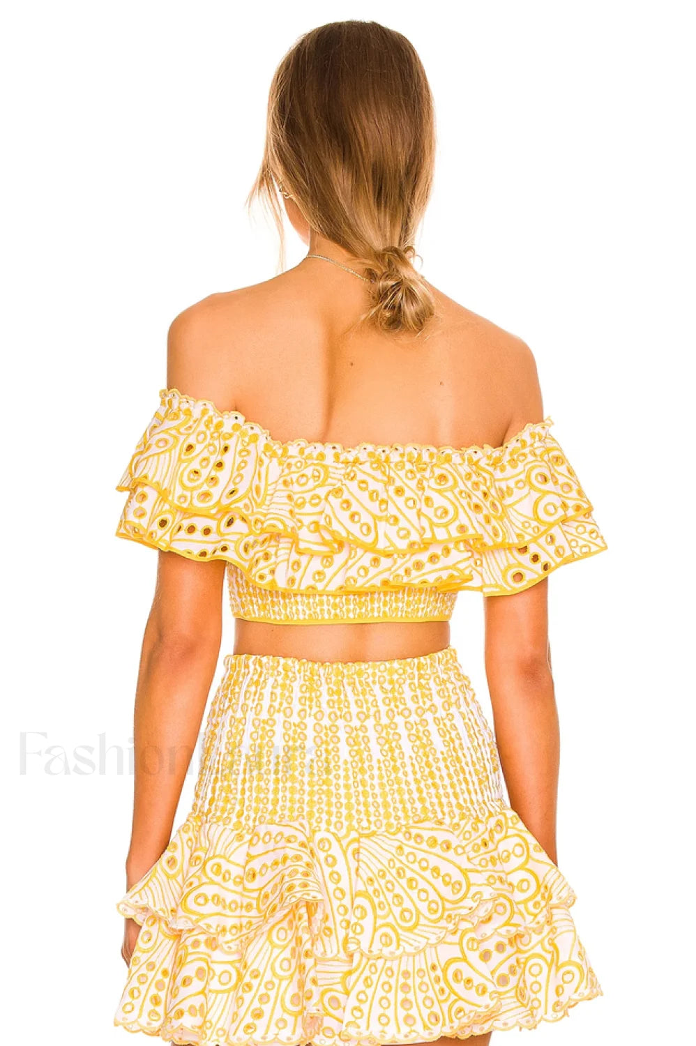 Jessica Bara Stylish Vanessa Ruffle Set