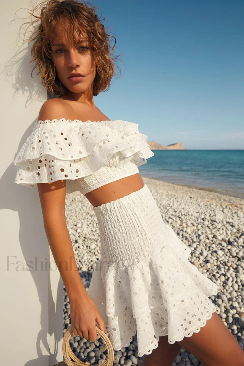 Jessica Bara Stylish Vanessa Ruffle Set