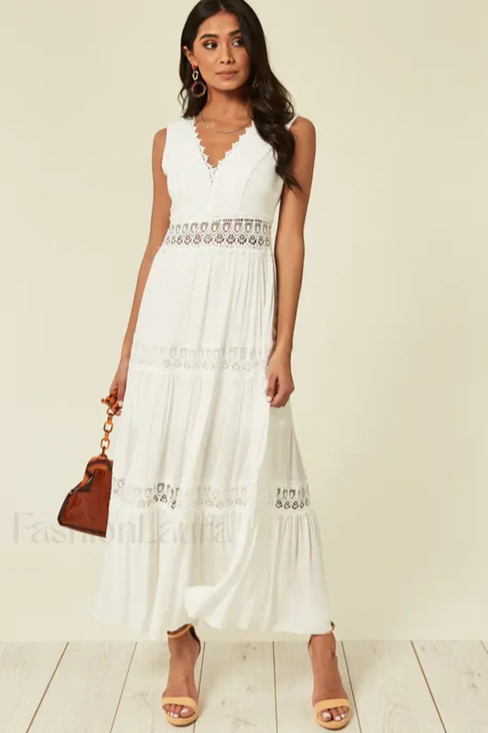 Jessica White Stylish Maxi Dress Secondary image