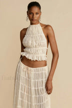 Julie Bella Top Charming & Skirt Set