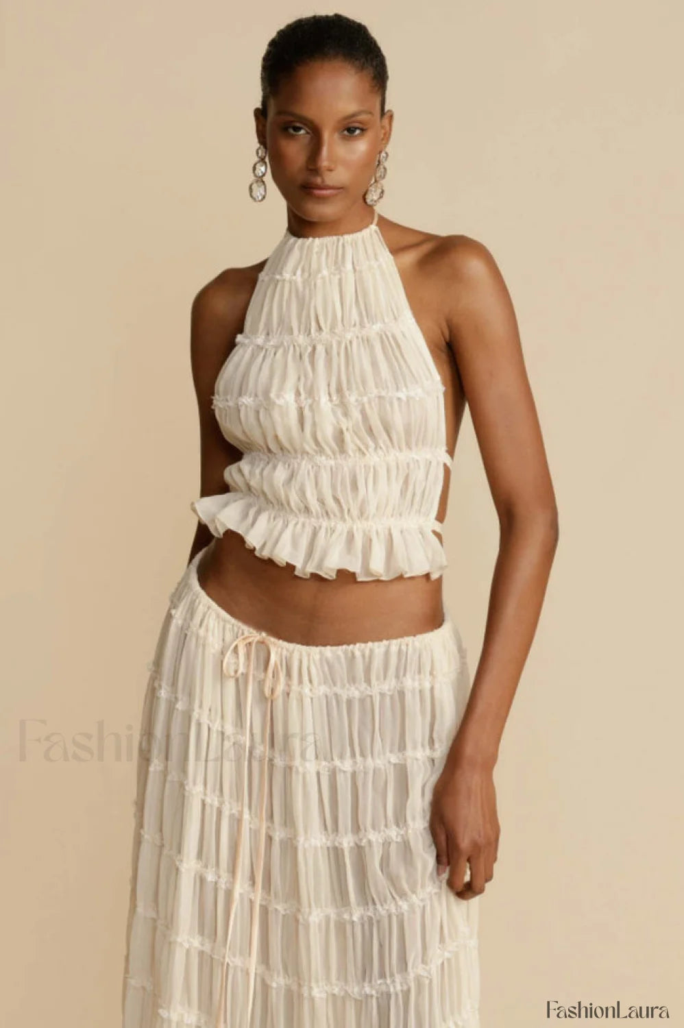 Julie Bella Top Charming & Skirt Set