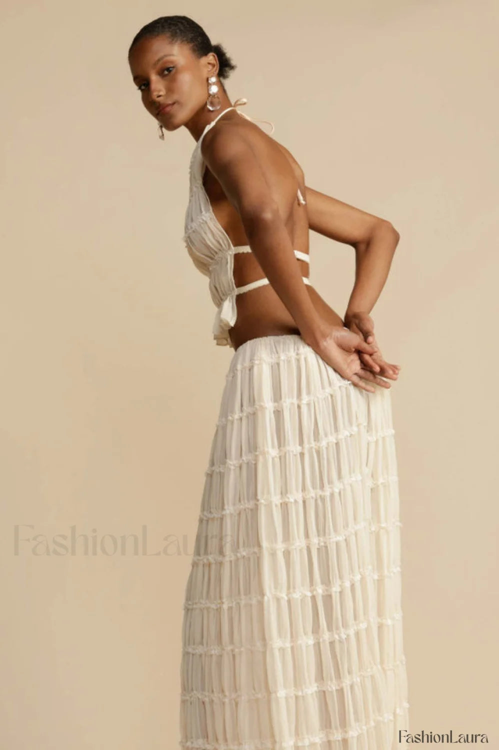 Julie Bella Top Charming & Skirt Set