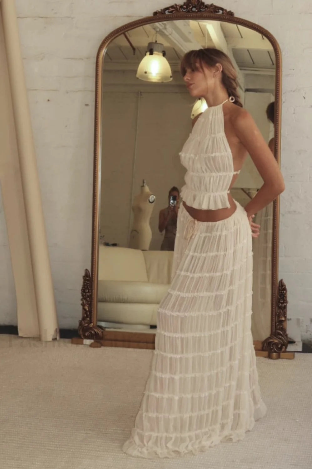 Julie Bella Top Charming & Skirt Set