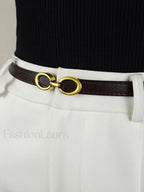 Juno Charming Belt Dark Brown / One Size Belts