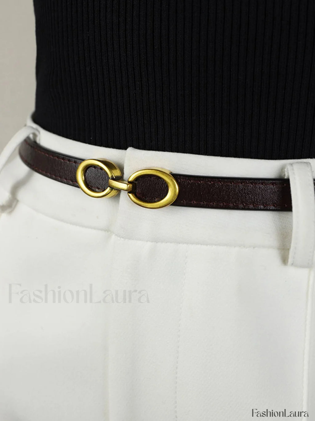 Juno Charming Belt Dark Brown / One Size Belts