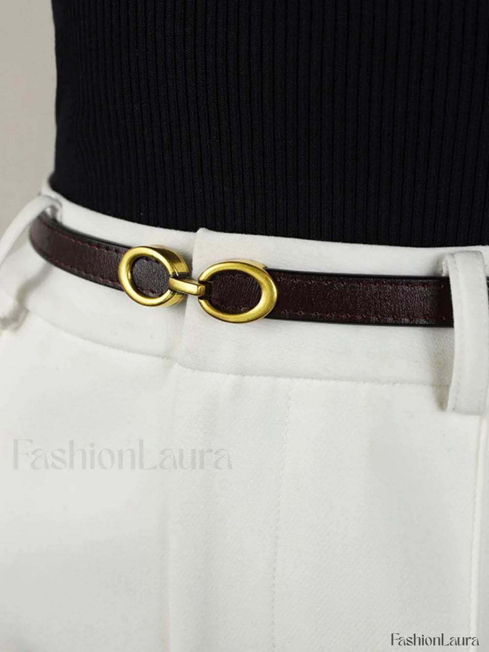Juno Charming Belt Dark Brown / One Size Belts