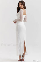 Katarina Black Stylish Maxi Dress